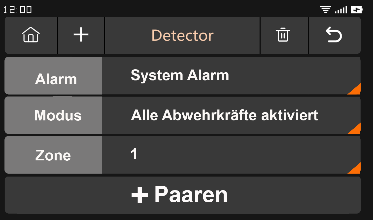 DRH-501 Alarmanlage. GSM+WiFi Alarmierung und Steuerung