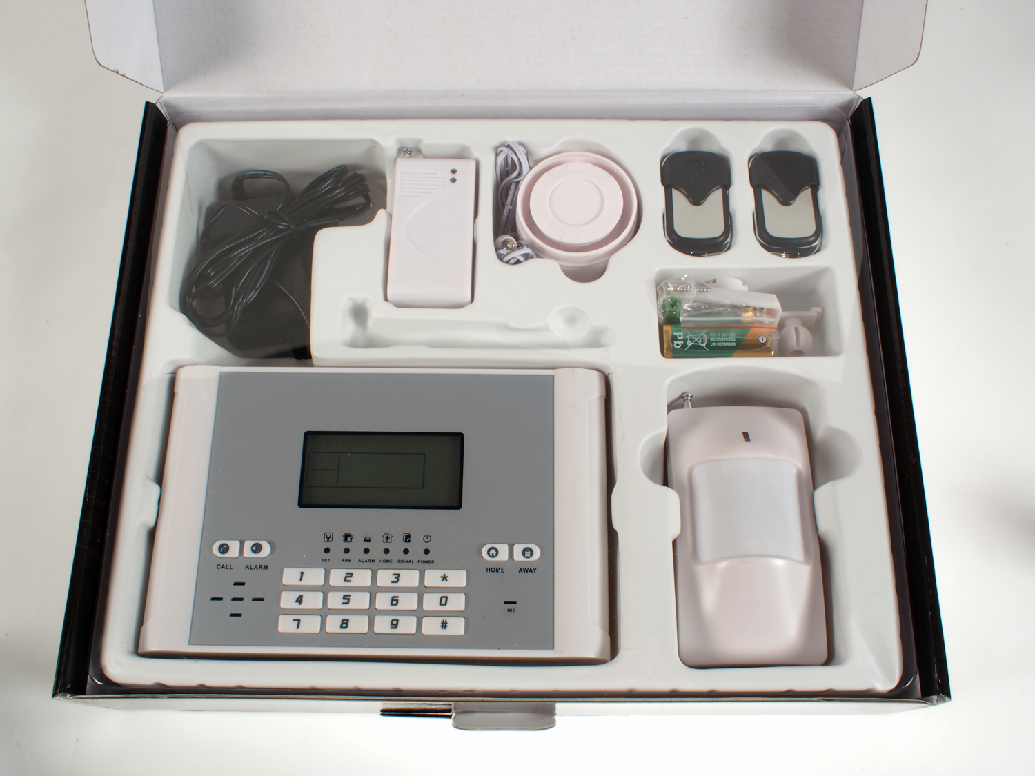 GSM Alarm-System DRH-M2C, Basispaket