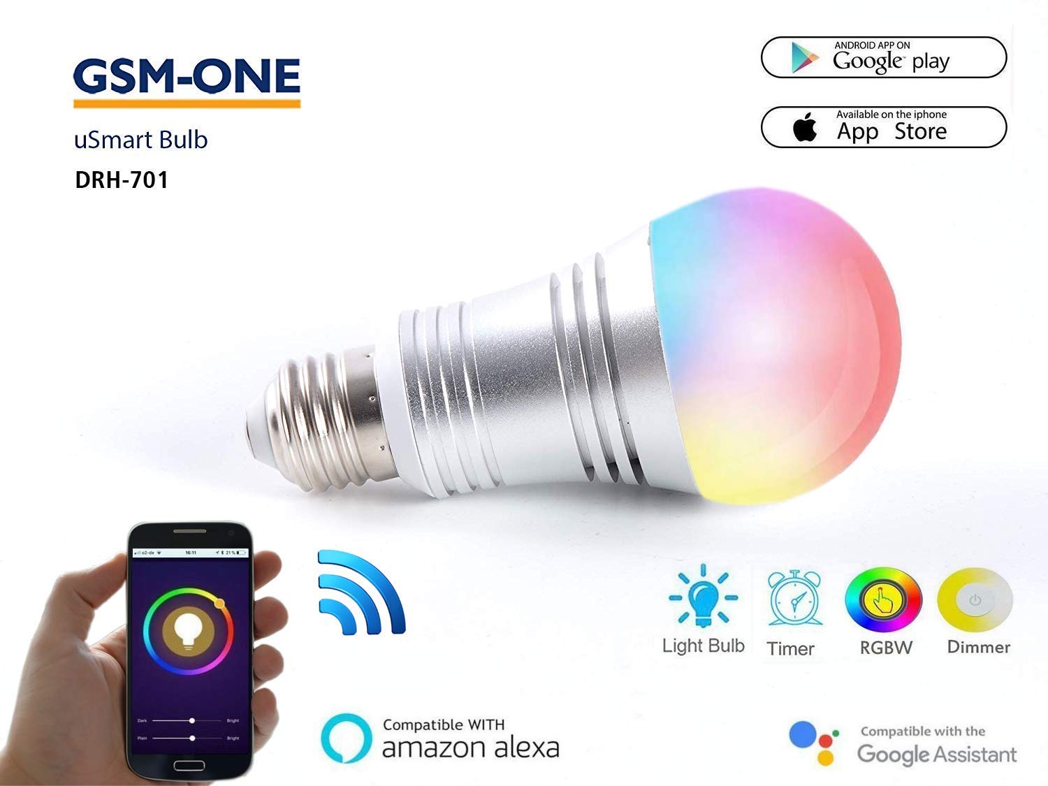 Smart WI-FI Bulb DRH-701